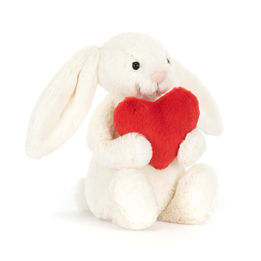 Bunny Heart Red Love Bashful