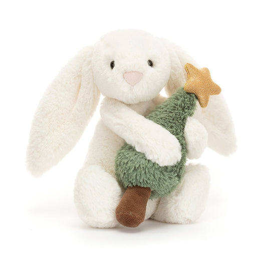BUNNY  BASHFUL WITH CHRISTMAS TREE