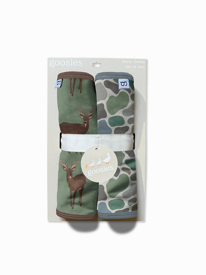 Goosies BURP CLOTH SET (Multiple Patterns)