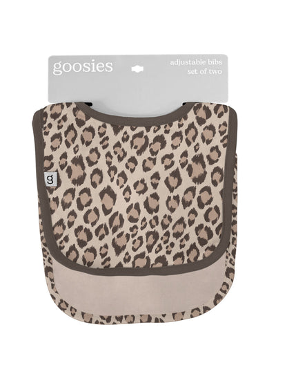 leopard baby bibs 