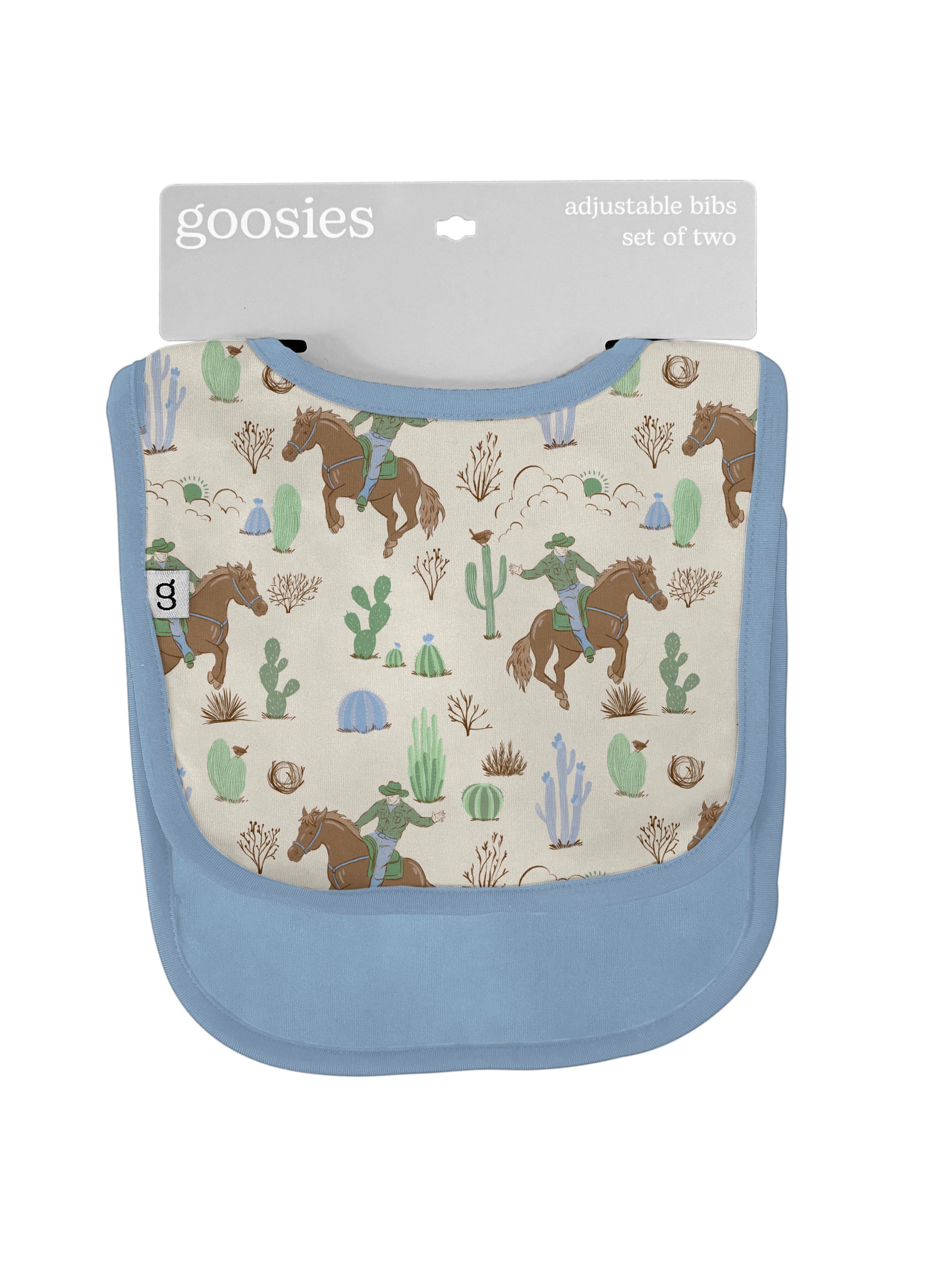 bibs with cowboys