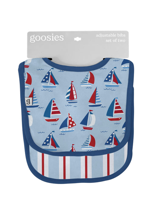 Goosies Baby Bib Set Sail Away