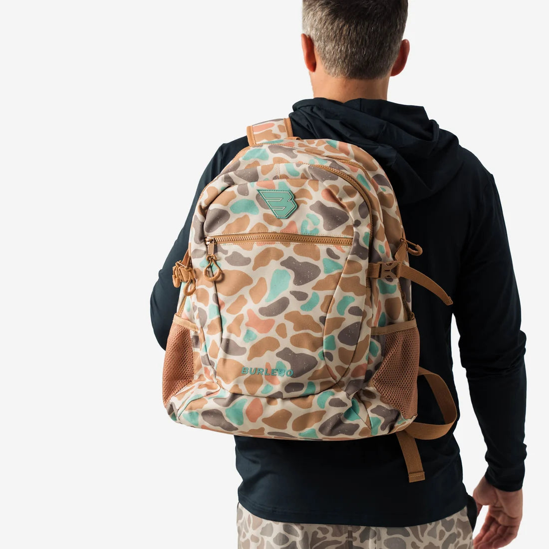 BURLEBO BACKPACK BAYSIDE CAMO