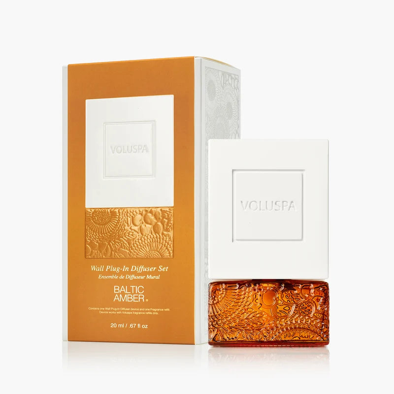 VOLUSPA Baltic Amber Wall Plug-In Starter Kit