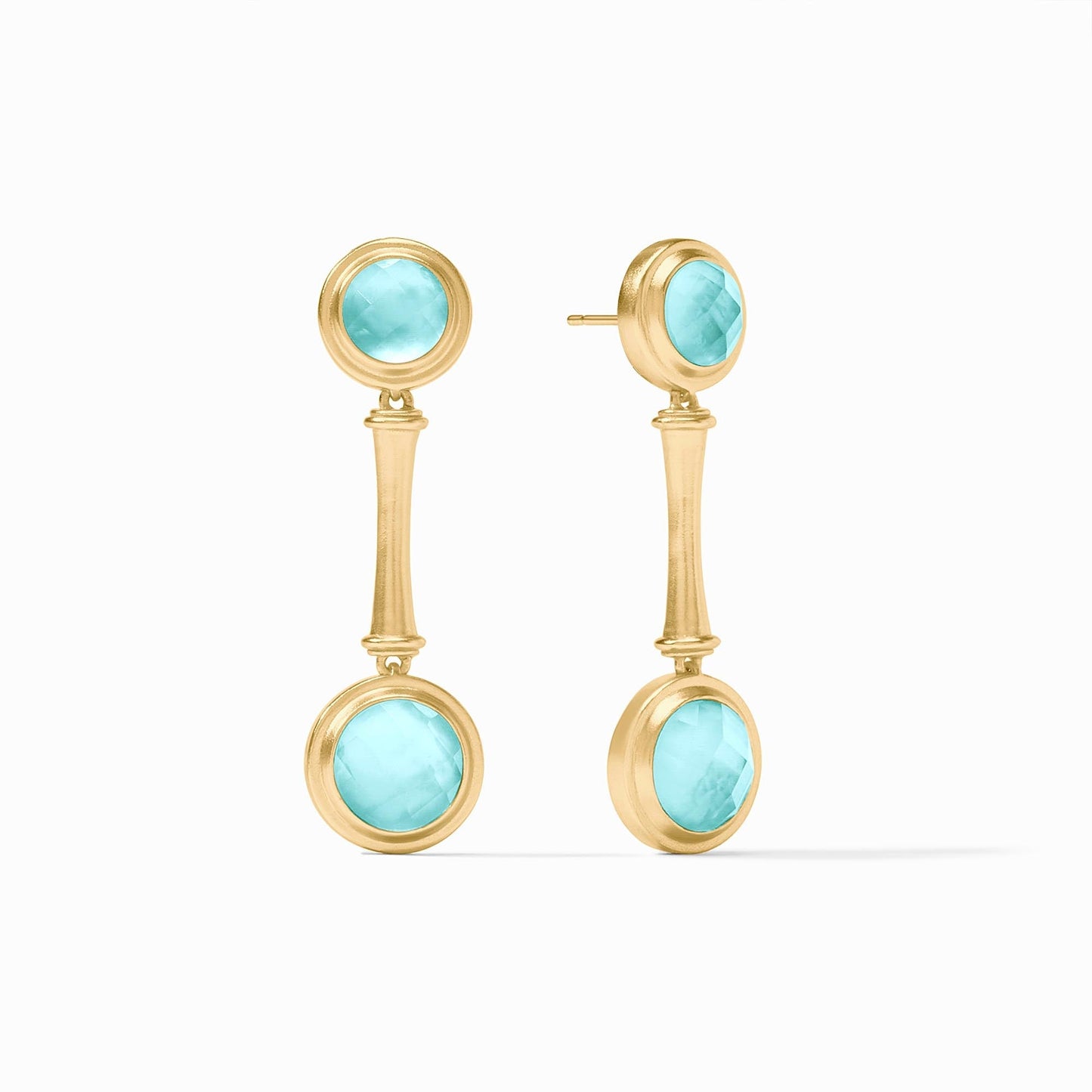 Bamboo Statement Earring Gold