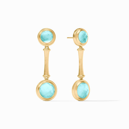Bamboo Statement Earring Gold