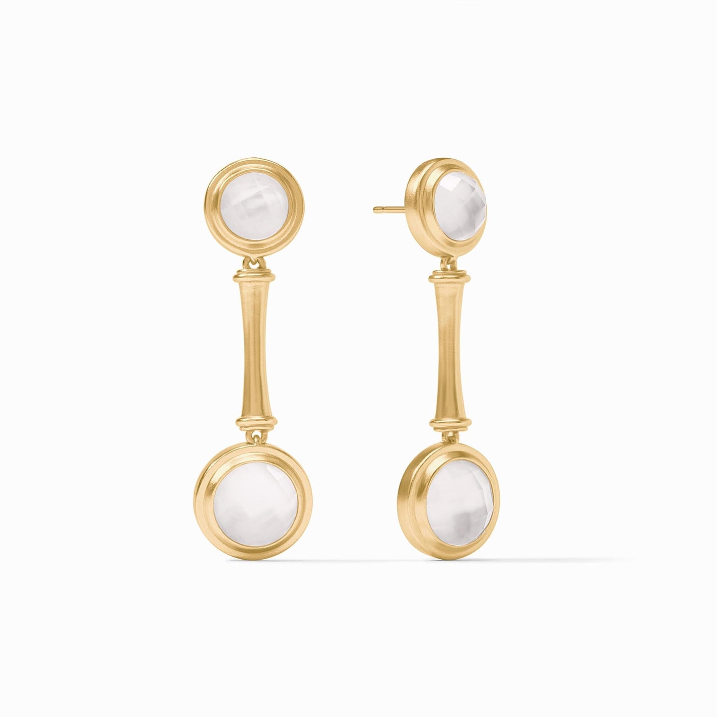 Bamboo Statement Earring Gold