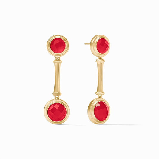 Bamboo Statement Earring Gold