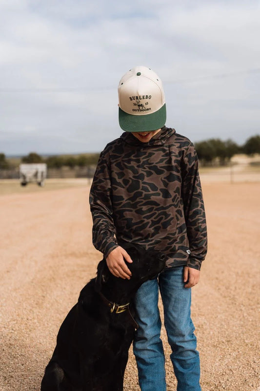 black and brown camo hoodie