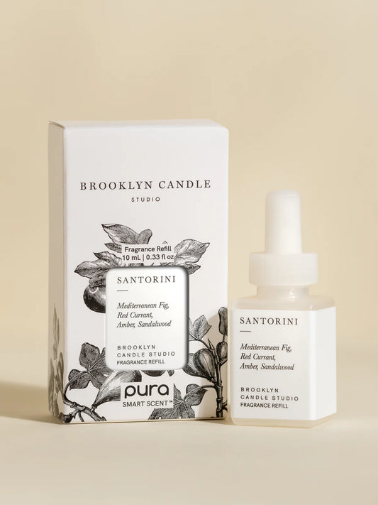 Pura Fragrance Refill Santorini Brooklyn Candle Studio Smart Vial