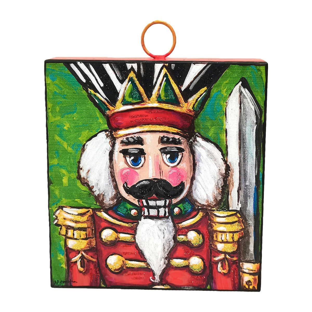 Round Top Art Mini Nutcracker Elegant