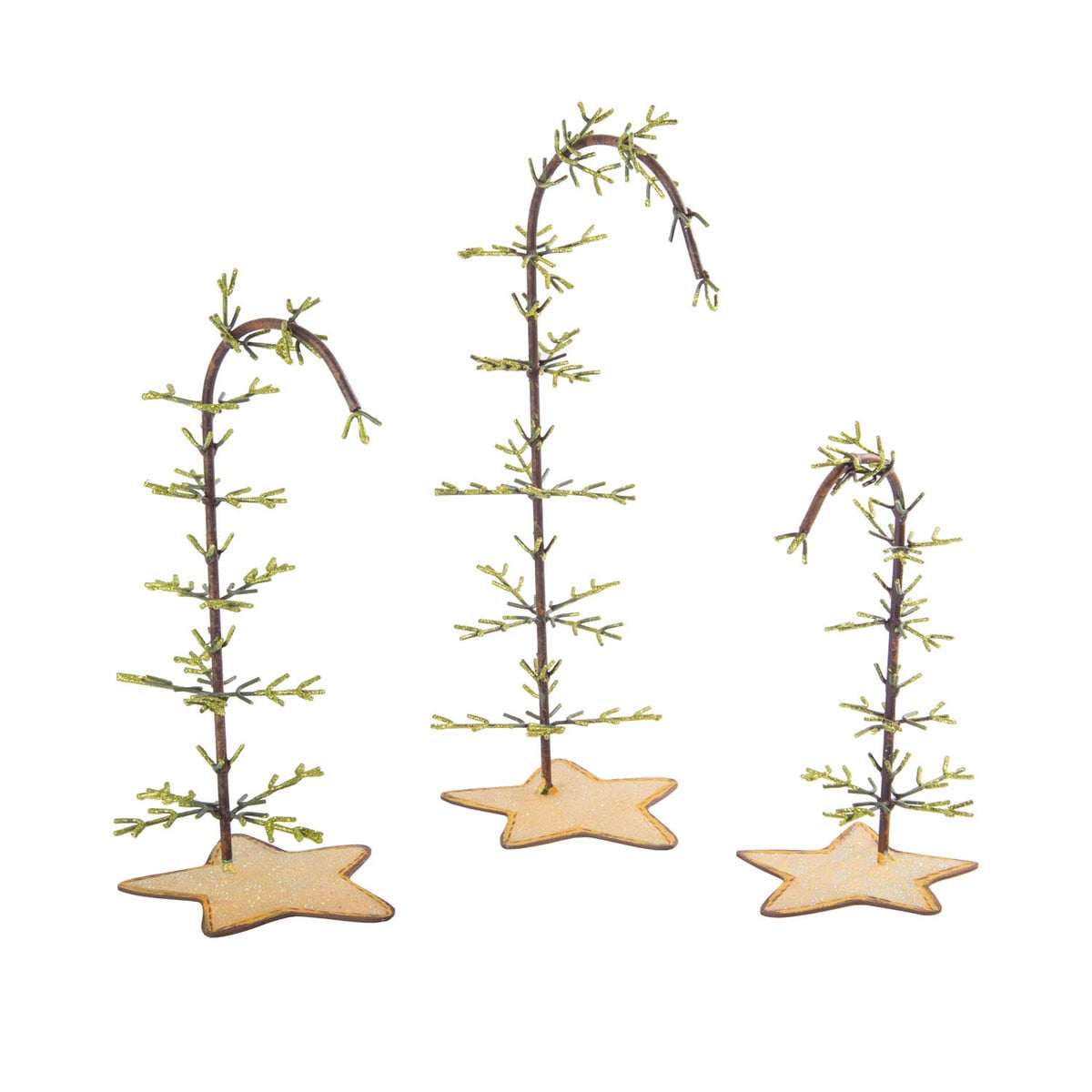 Round Top Ornament Trees Twig Small