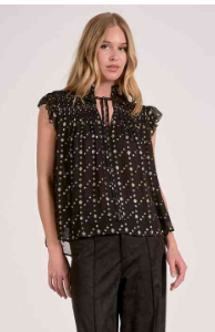 Top Tie Neck Sleeveless