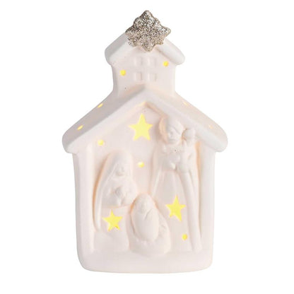 Nativity LED Light Up Porcelain
