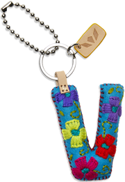 Consuela CHARM FELT ALPHABET TURQUOISE