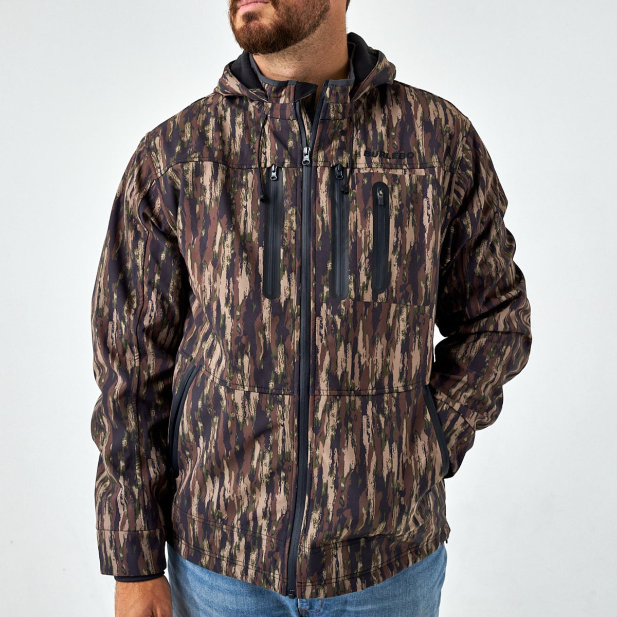 BURLEBO JACKET CHALLENGER MIDLAND CAMO