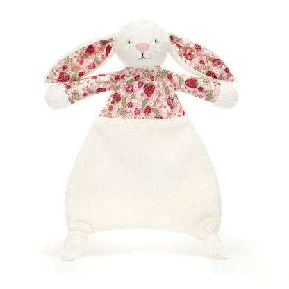 JellyCat Comforter Blossom Cream Bunny Berry