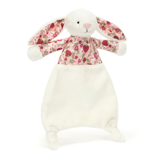 JellyCat Comforter Blossom Cream Bunny Berry