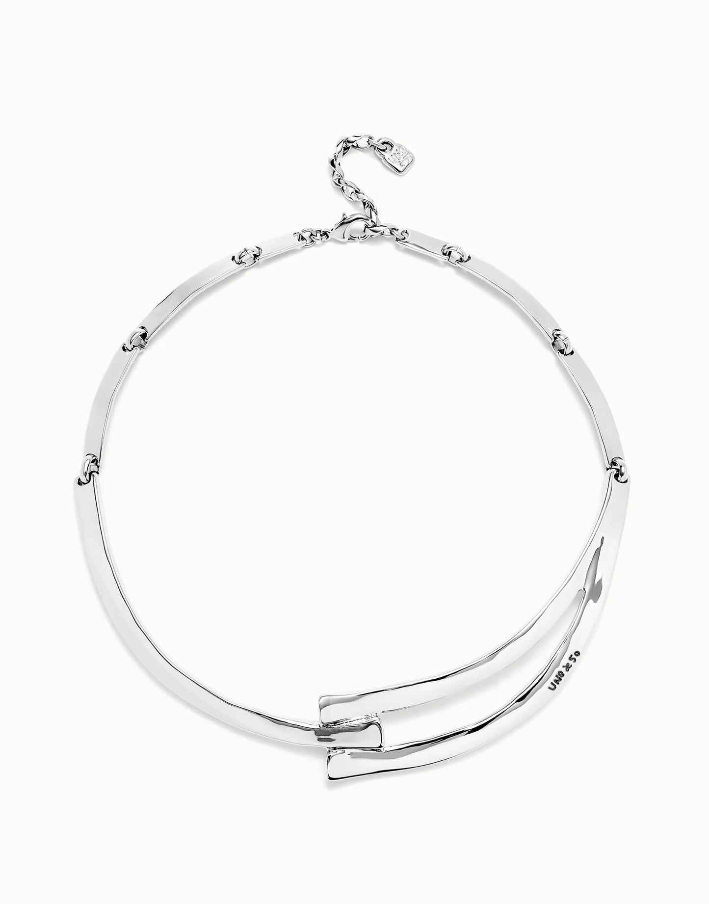 silver collar necklace 