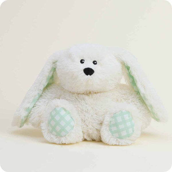 Plush Bunny Cream Gingham Ears Soother