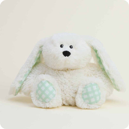 Plush Bunny Cream Gingham Ears Soother