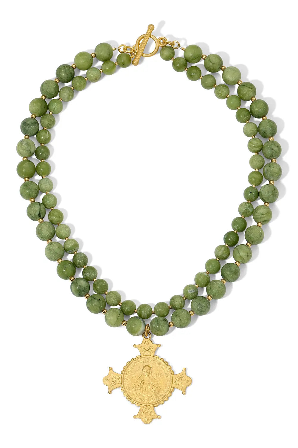 French Kande Delilah Necklace Adoration Medallion