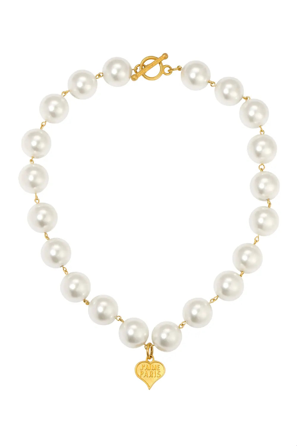 French Kande Elle Necklace Coeur Pendant