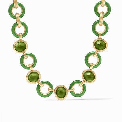 Carnaby Stone Necklace Gold
