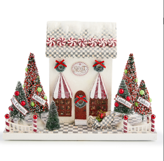 HOUSE ILLUMINATED SWEET SHOP PAPER