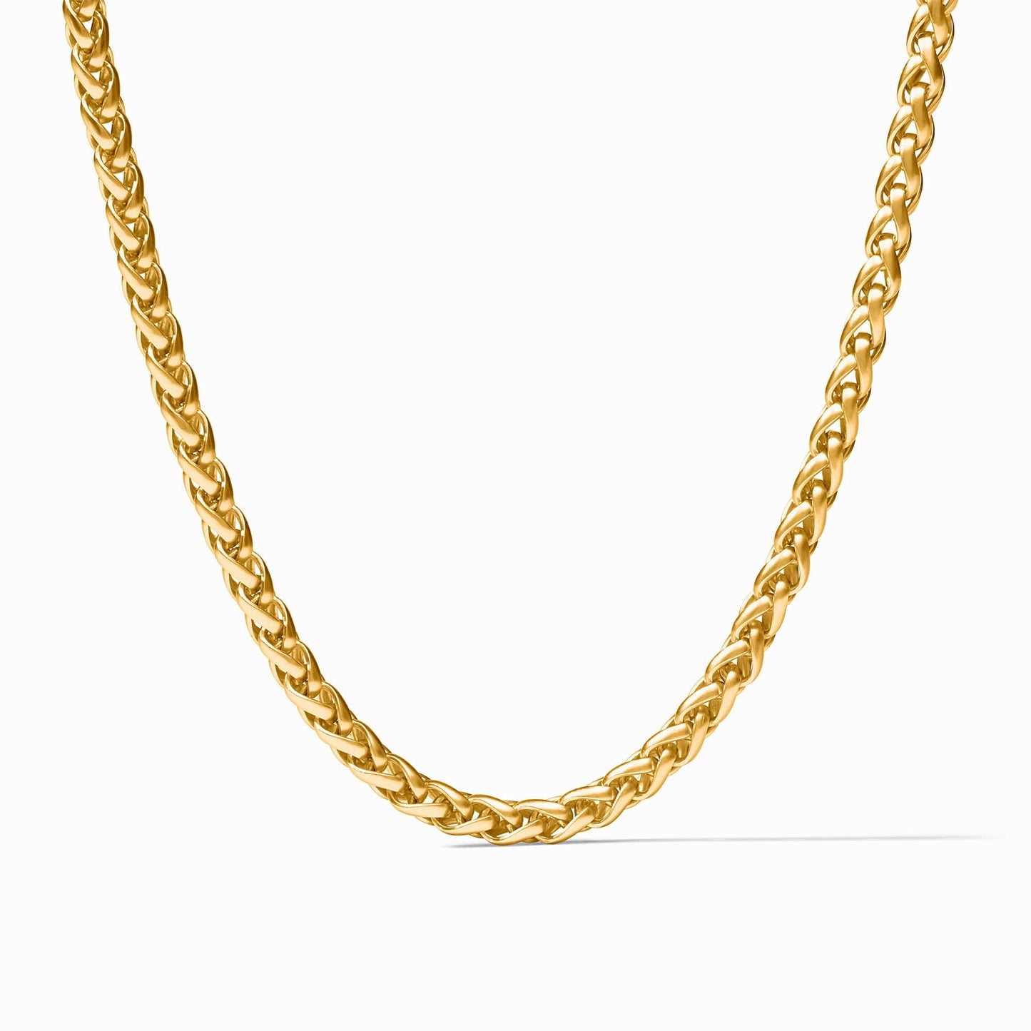 Cobblestone Link Necklace Gold OS
