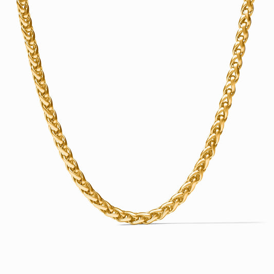 Cobblestone Link Necklace Gold OS