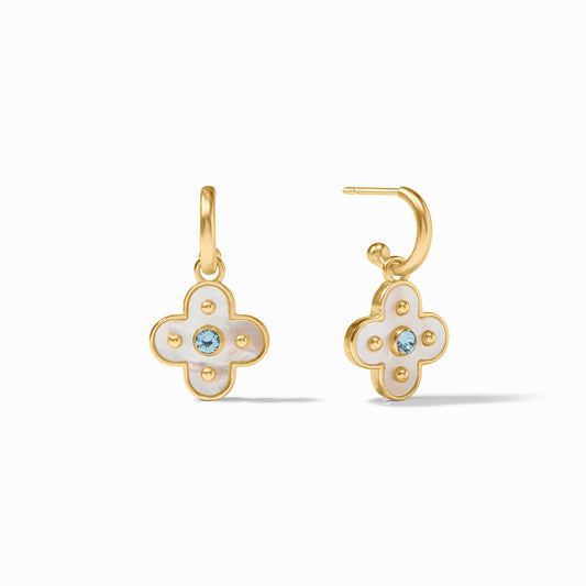 Colette Hoop & Charm Earring GOLD OS