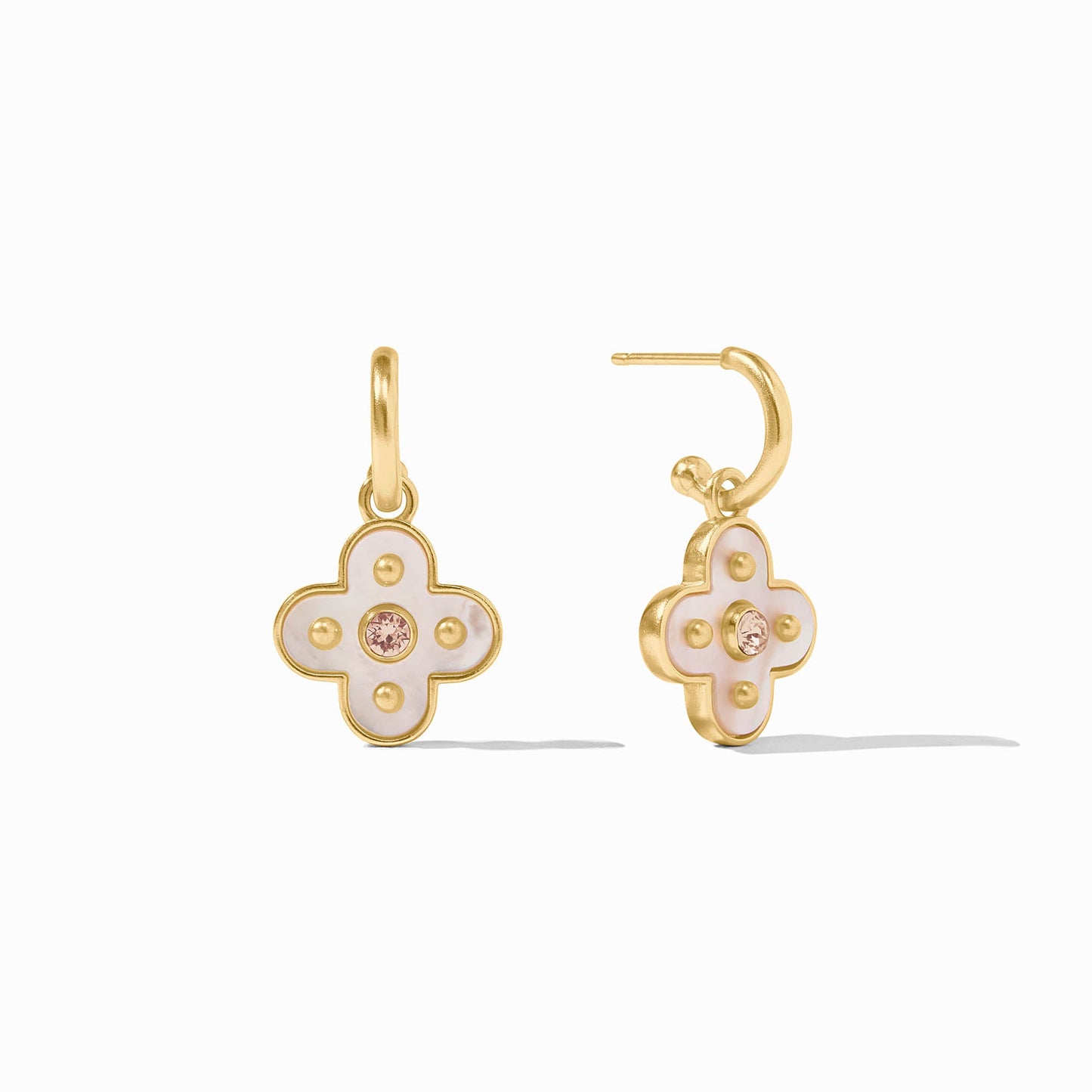 Colette Hoop & Charm Earring GOLD OS