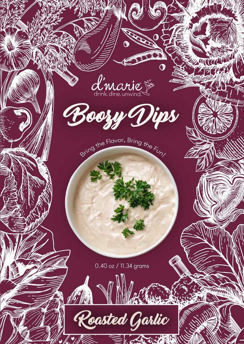 Dip Boozy Roasted Garlic
