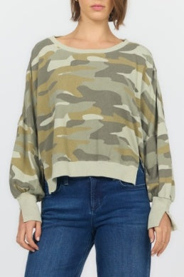 Dear John TOP TRENTON RIVIERA CAMO