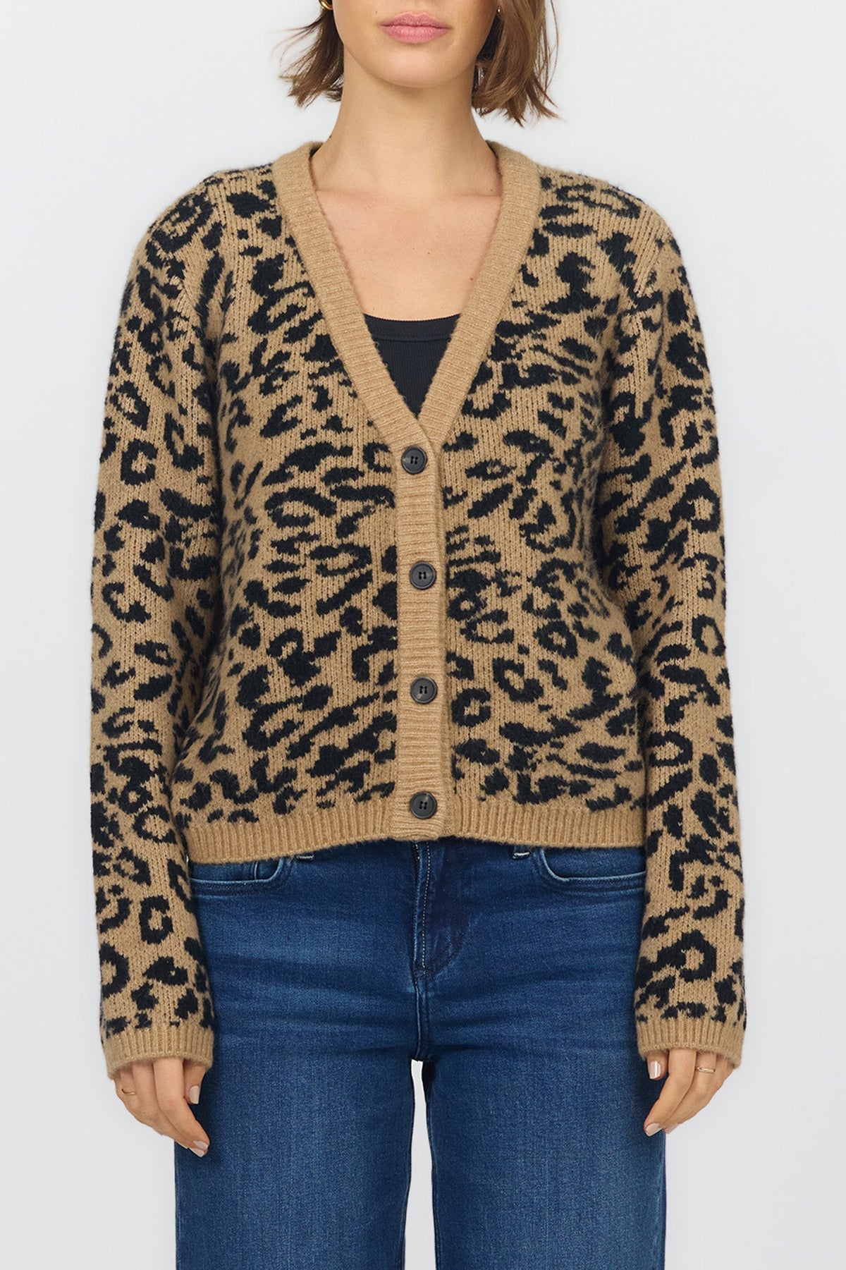 leopard cardigan 