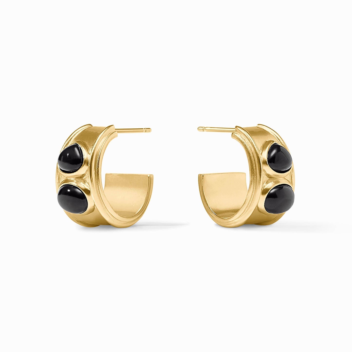 Dolce Stone Hoop Earring