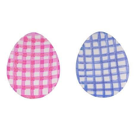 Magnet Eggs Gingham