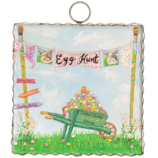 Round Top Print Mini Egg Hunt