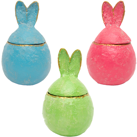 Round Top Egg Boxes Bunny Ear