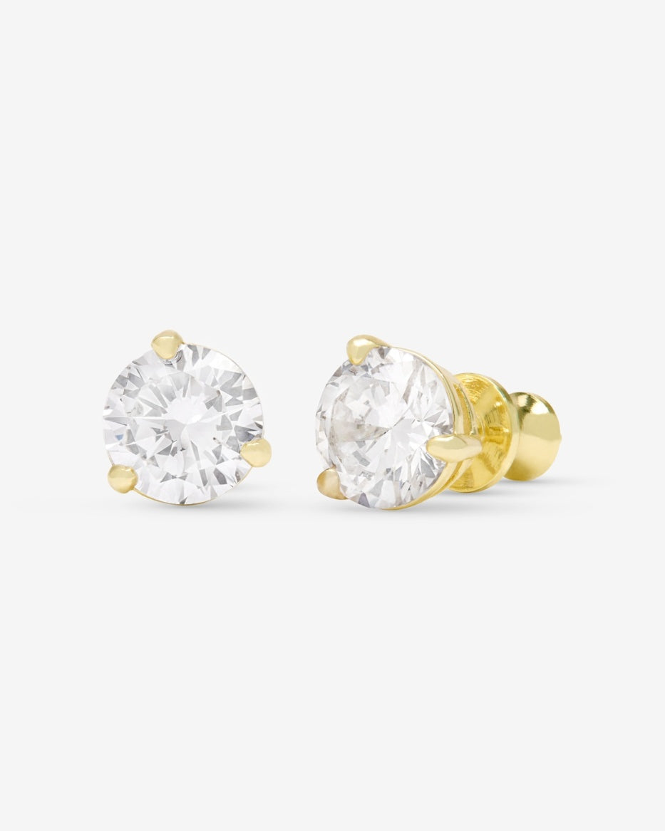 Melinda Maria Studs Not Your Basic 8mm Earring Gold