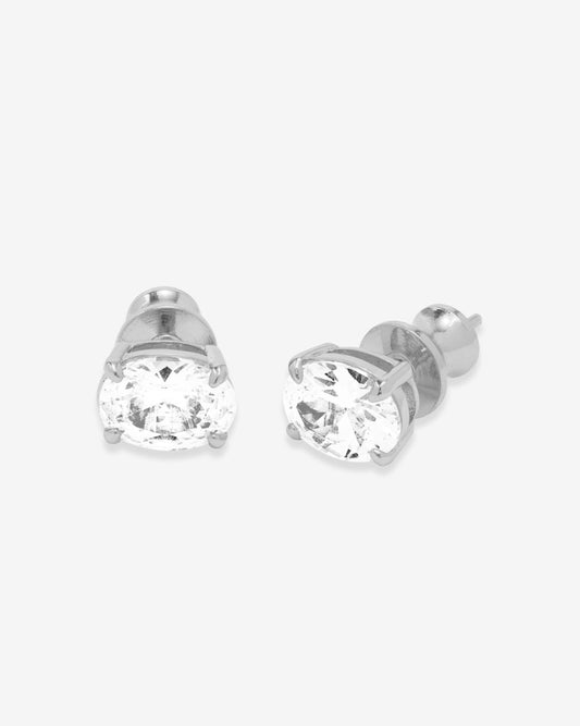 Melinda Maria Studs Hello Gorgeous 8mm Earring Silver