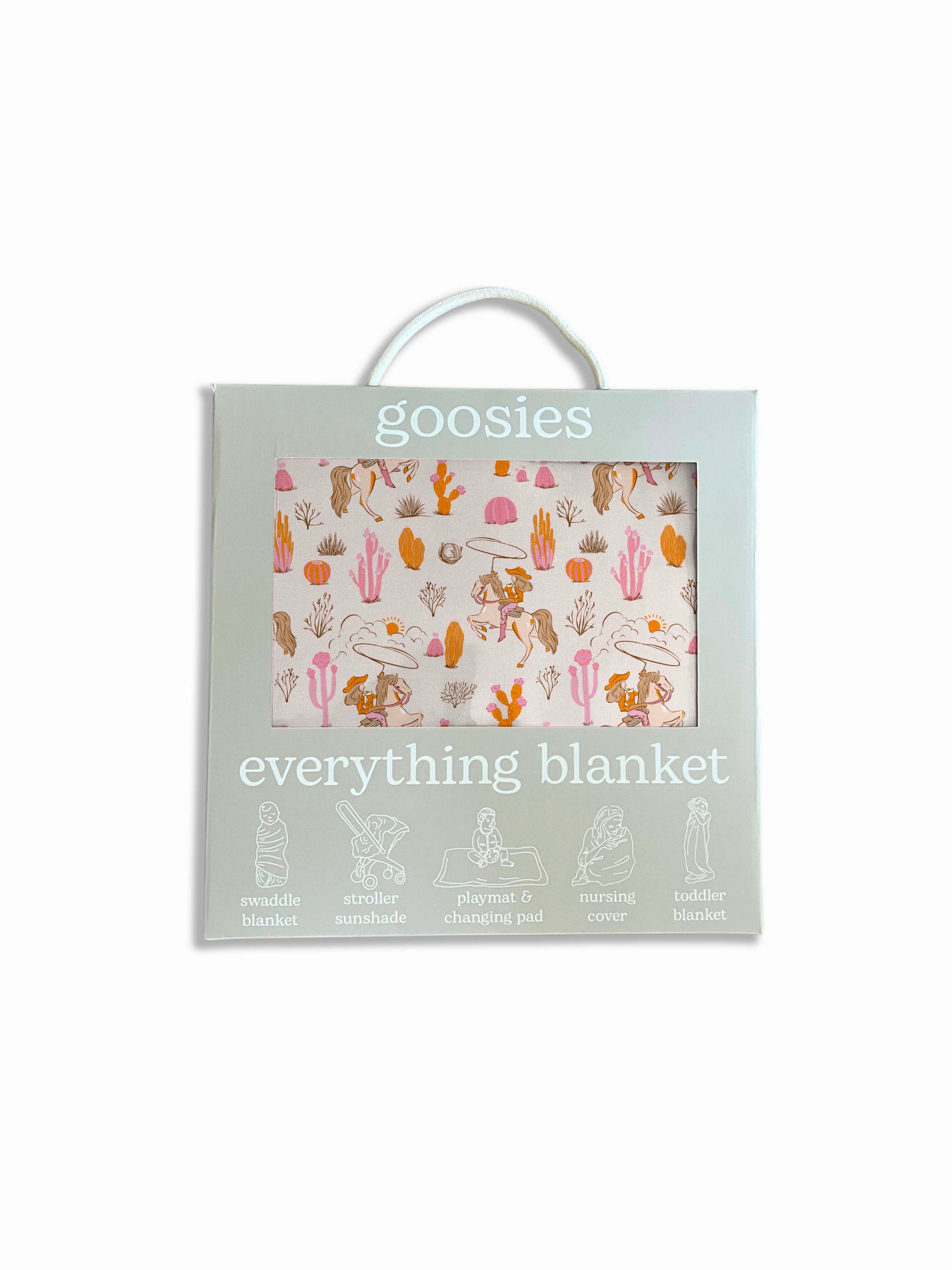 blanket with cowgirls

