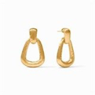 Sahara Demi Doorknocker Earring Gold OS