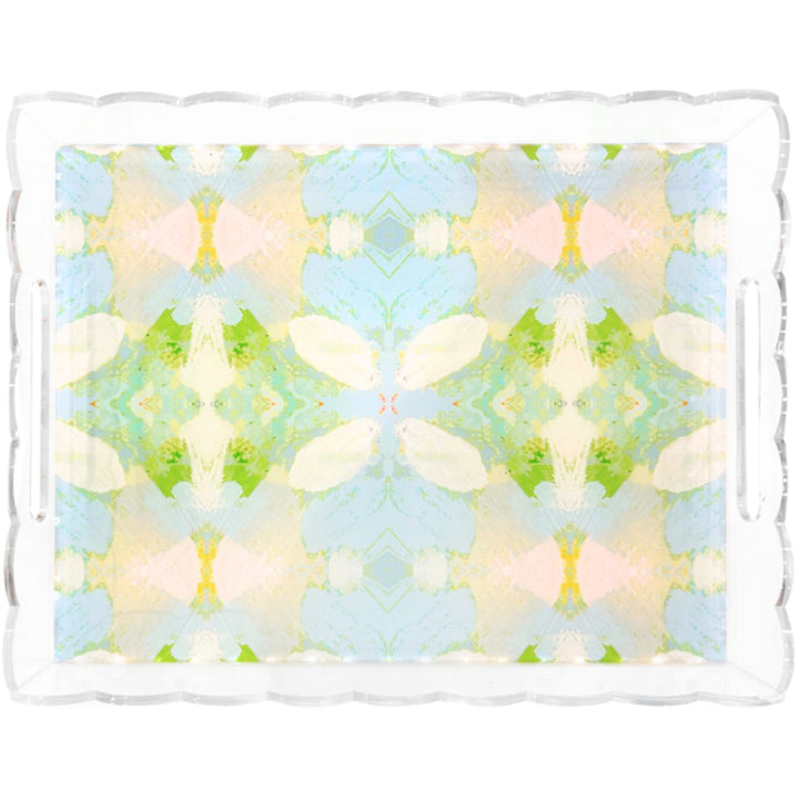 Tray Elephant Falls Scalloped Large