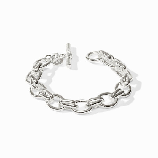 Essex Link Bracelet Silver OS