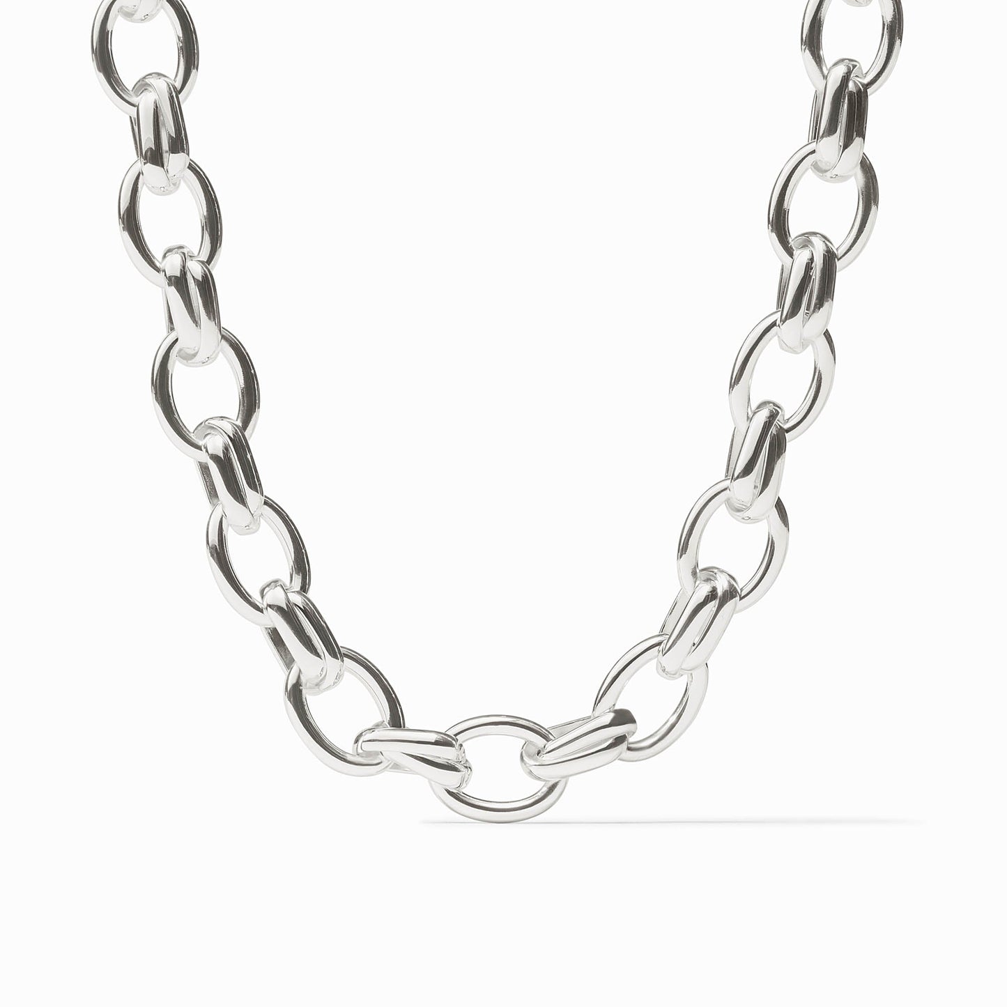 Essex Link Necklace Silver OS