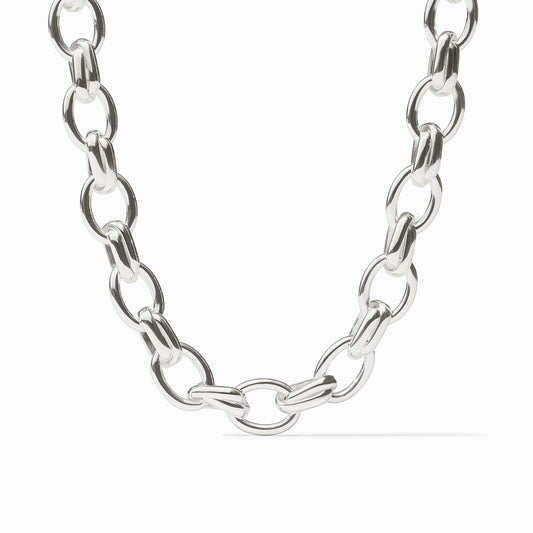 Essex Link Necklace Silver OS