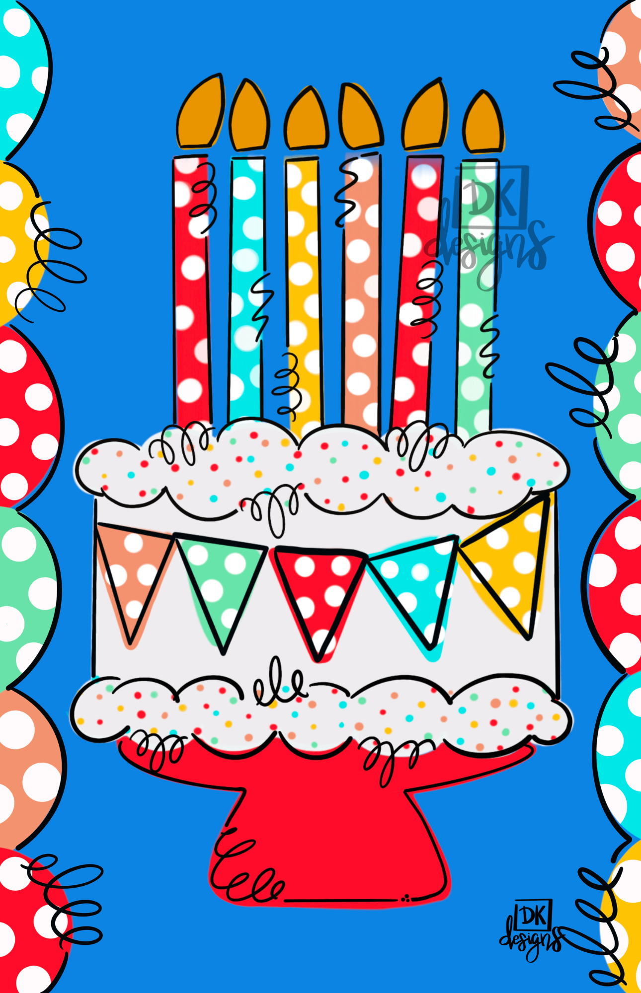 Flag Flag Birthday Garden Glam