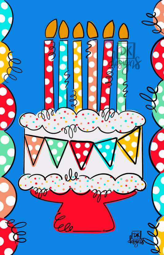 Flag Flag Birthday Garden Glam